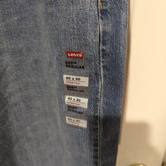 Levi's 505 Regular Jeans, NWT, 40x30 - Picture 4 of 6